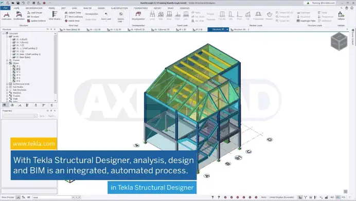 โปรแกรม Tekla Structures​