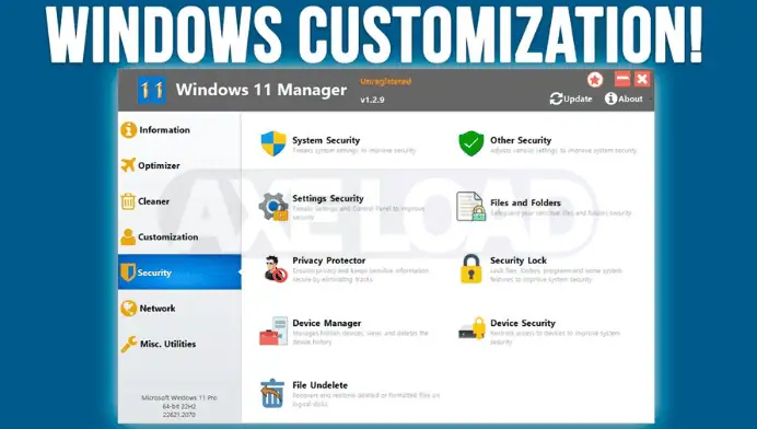 ดาวน์โหลด Yamicsoft Windows Manager