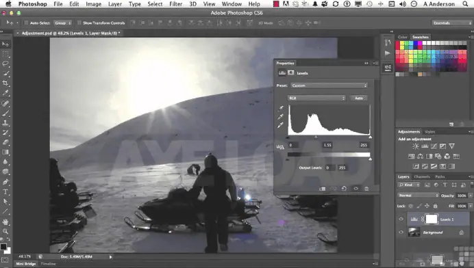 โปรแกรม Adobe Photoshop CS6​ Extended