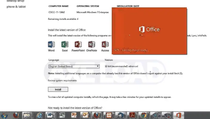ดาวน์โหลด Office Installer Plus ตัวกระตุ้นถาวร