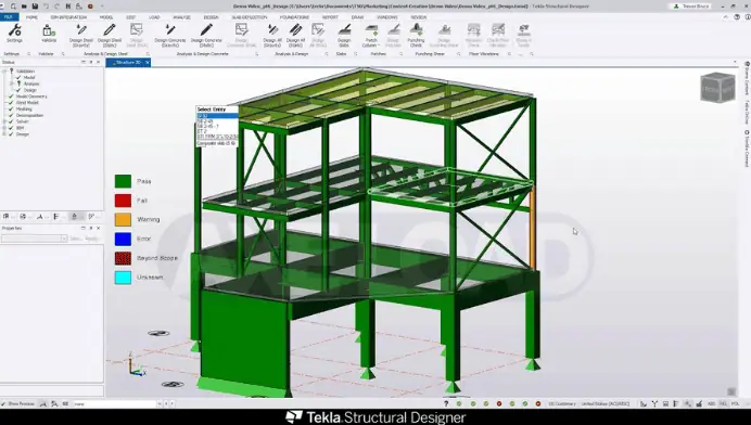 โปรแกรม Tekla Structures​