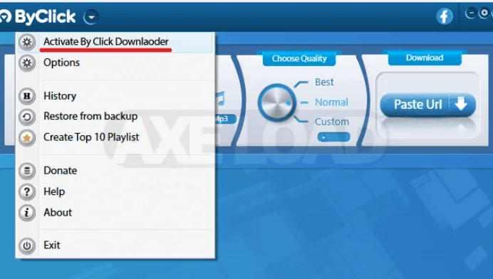 By Click Downloader
