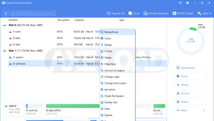 EaseUS Partition Master 19.6.0