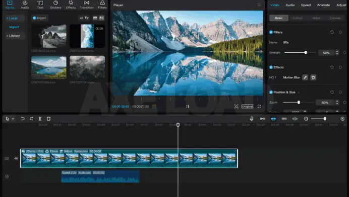 ดาวน์โหลด CapCut เวอร์ชั่นล่าสุด 12.9.0 ฟรี แอปตัดต่อวิดีโอ