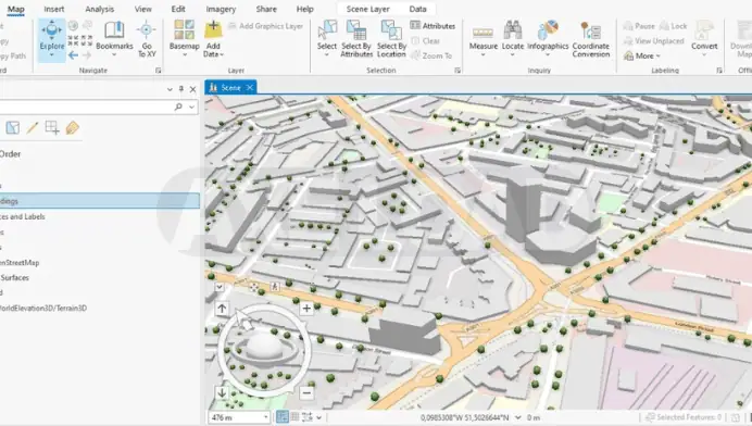โปรแกรม ESRI ArcGIS v10.8.1 | ฟรีถาวร โปรแกรมวิเคราะห์ จัดทำแผ
