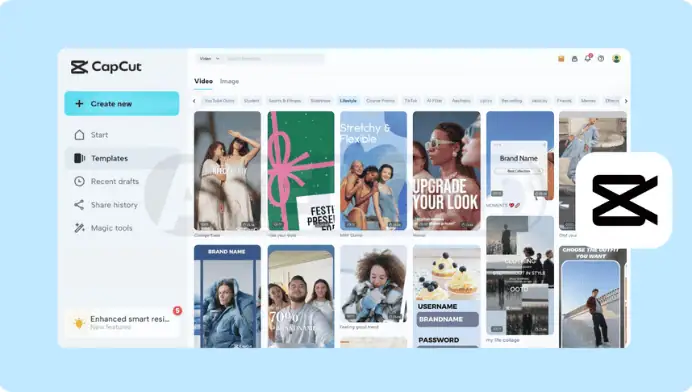ดาวน์โหลด CapCut เวอร์ชั่นล่าสุด 12.9.0 ฟรี แอปตัดต่อวิดีโอ